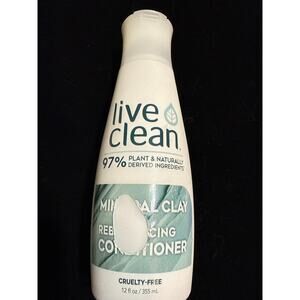 Live Clean mineral clay conditioner